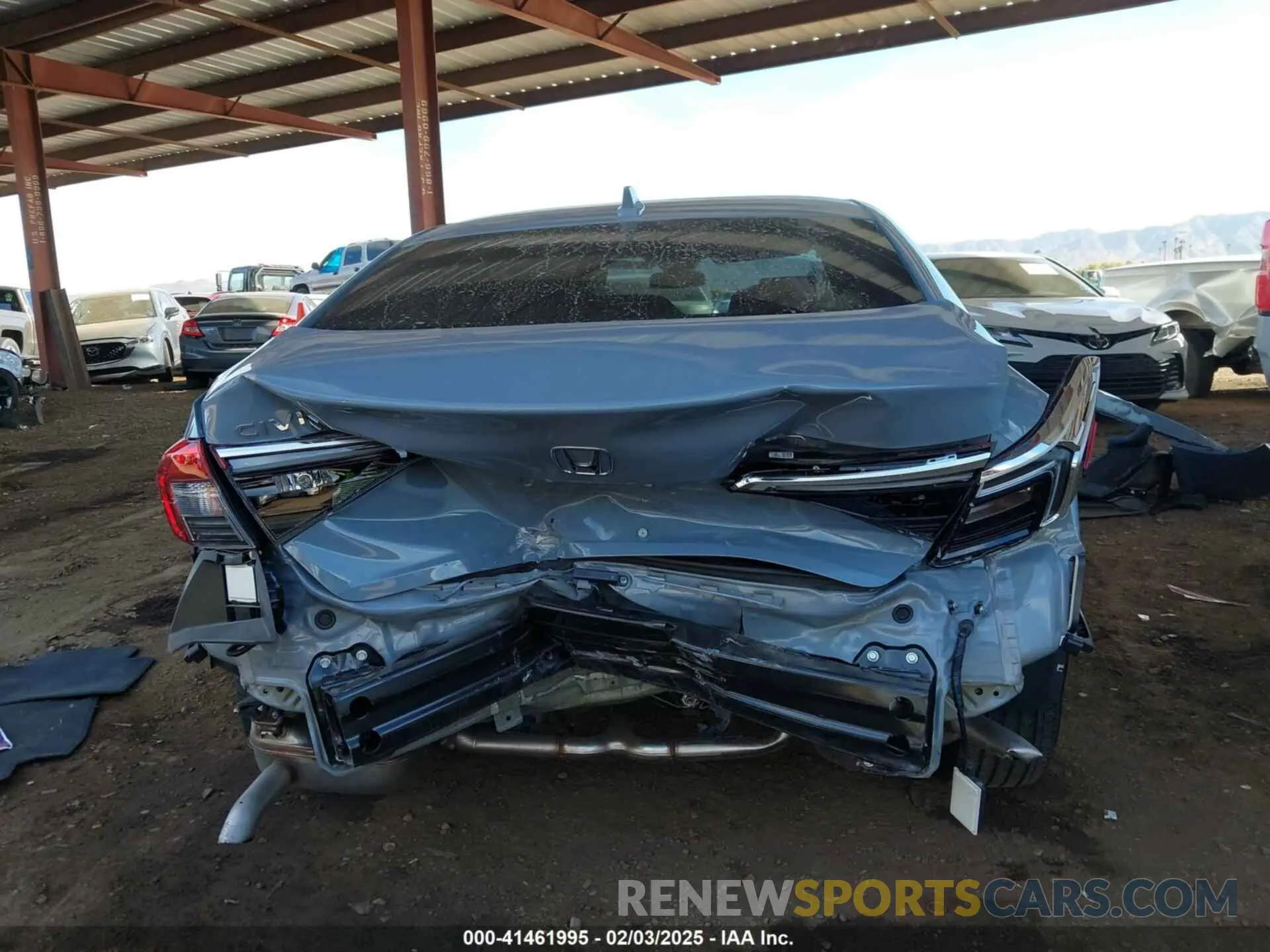 17 Photograph of a damaged car 2HGFE1F71RH311677 HONDA CIVIC 2024