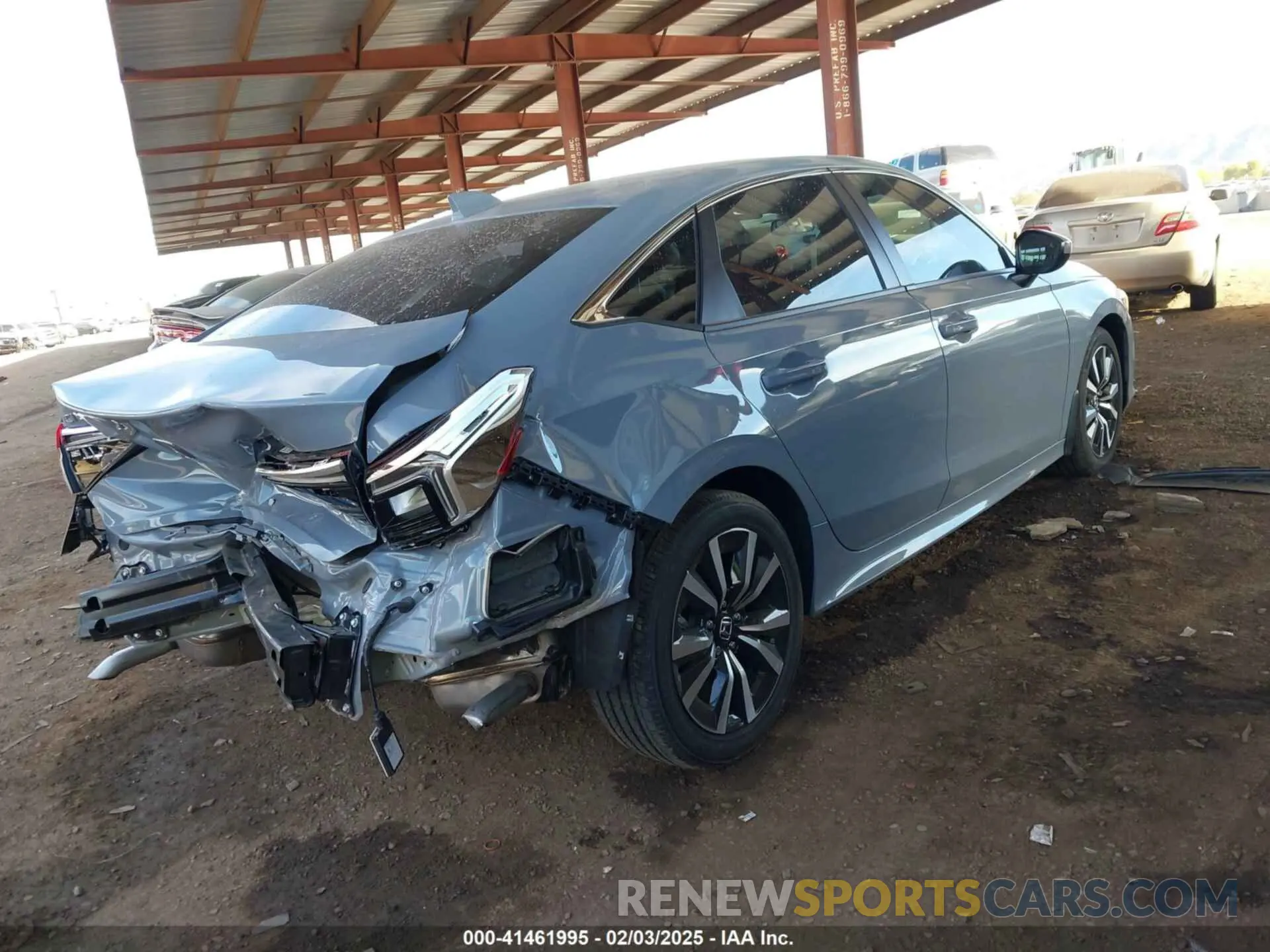 4 Photograph of a damaged car 2HGFE1F71RH311677 HONDA CIVIC 2024