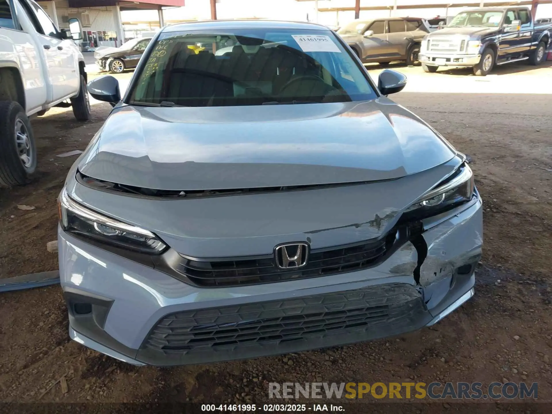 6 Photograph of a damaged car 2HGFE1F71RH311677 HONDA CIVIC 2024