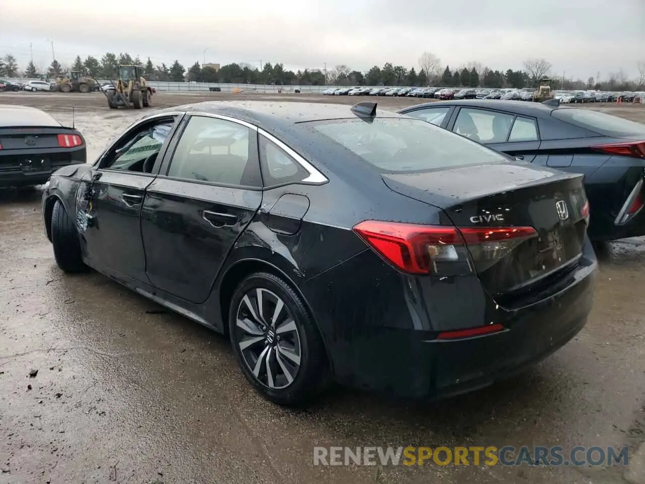 2 Photograph of a damaged car 2HGFE1F71RH341052 HONDA CIVIC 2024