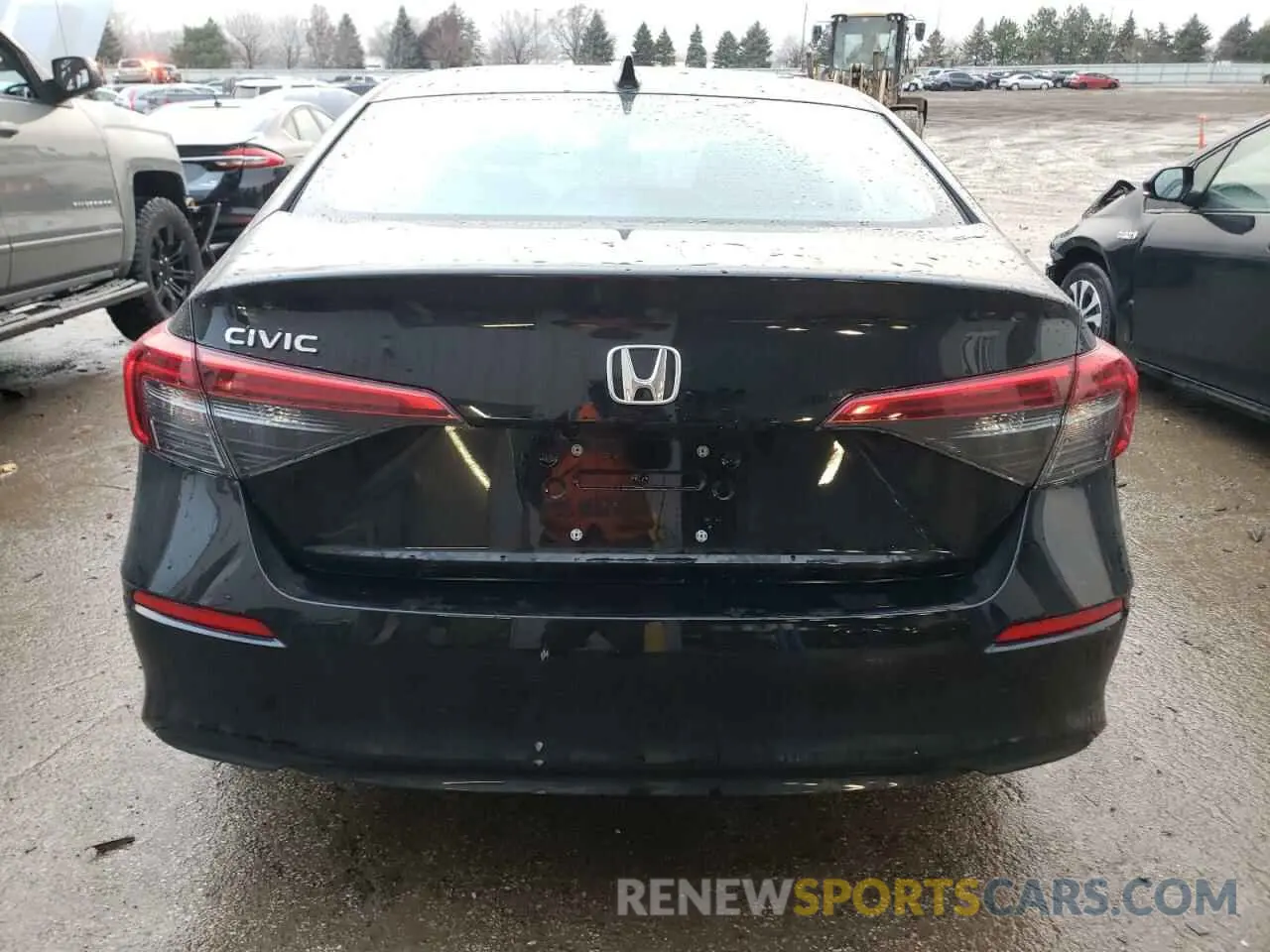 6 Photograph of a damaged car 2HGFE1F71RH341052 HONDA CIVIC 2024