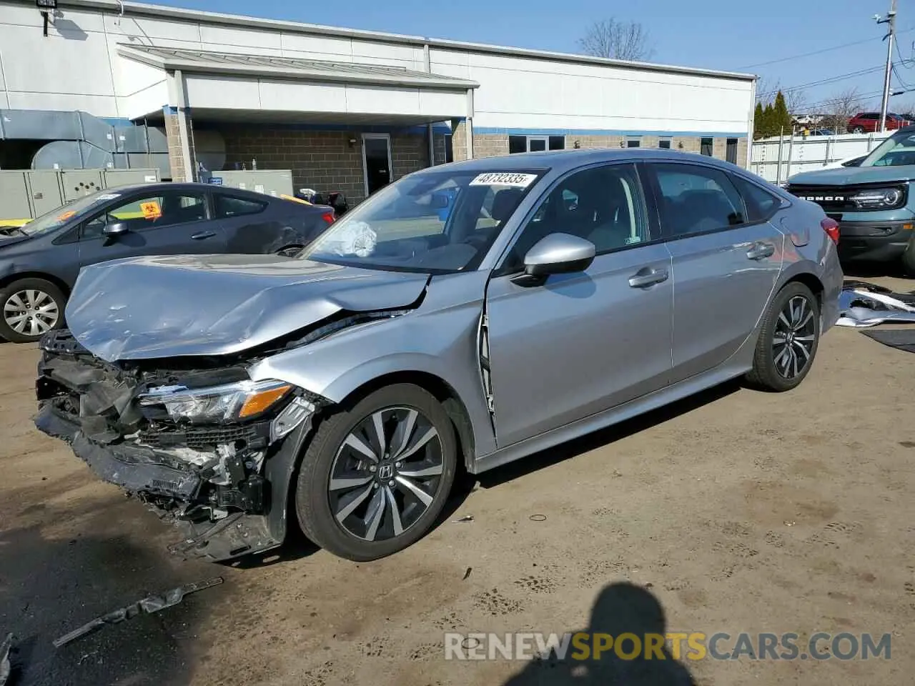 1 Photograph of a damaged car 2HGFE1F72RH310067 HONDA CIVIC 2024