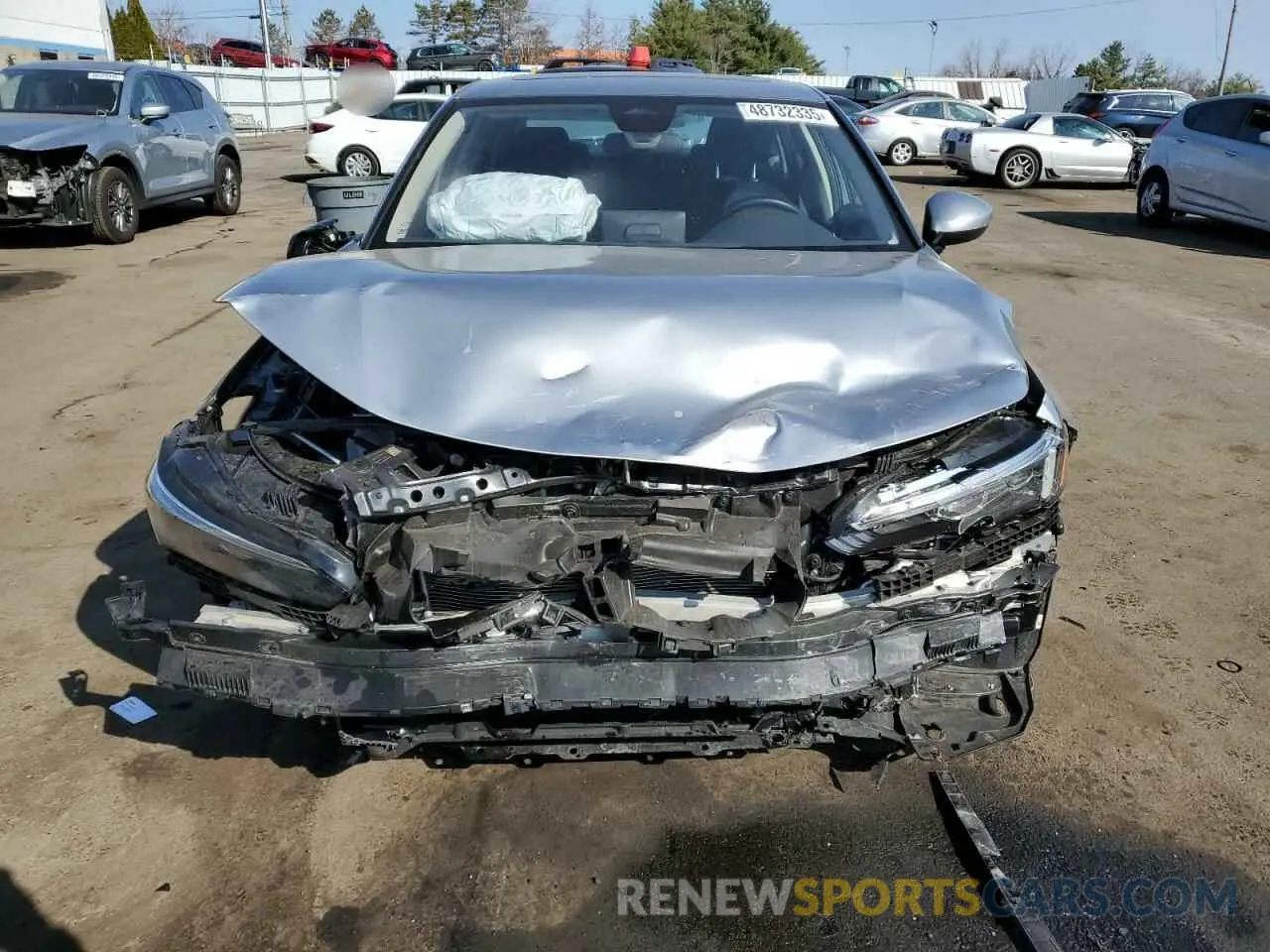 5 Photograph of a damaged car 2HGFE1F72RH310067 HONDA CIVIC 2024