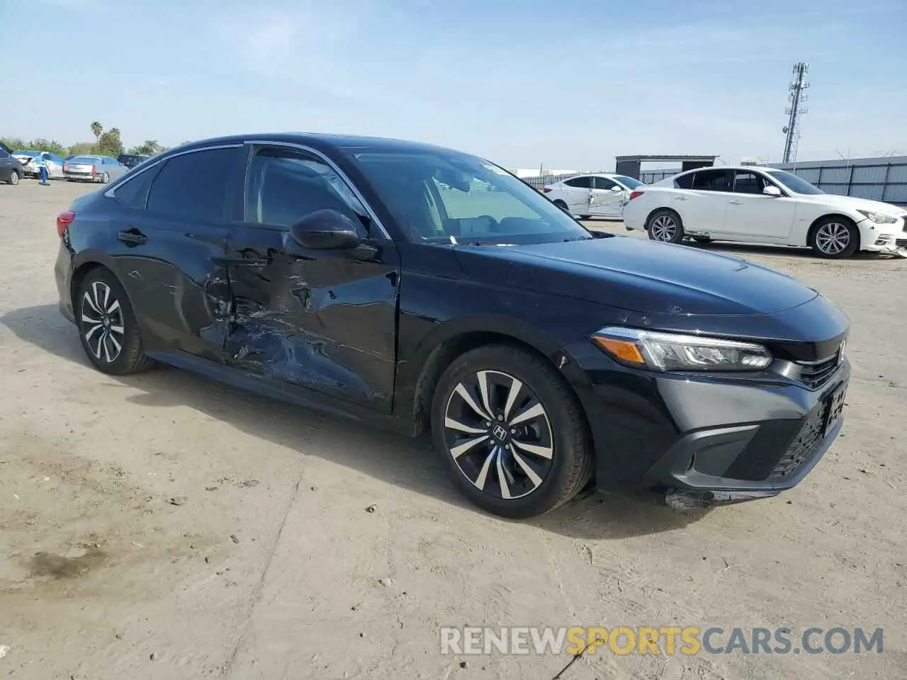 4 Photograph of a damaged car 2HGFE1F72RH321120 HONDA CIVIC 2024