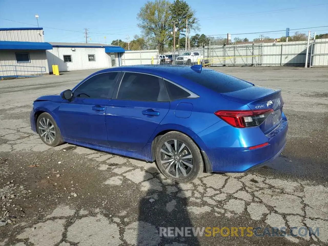 2 Photograph of a damaged car 2HGFE1F72RH332702 HONDA CIVIC 2024