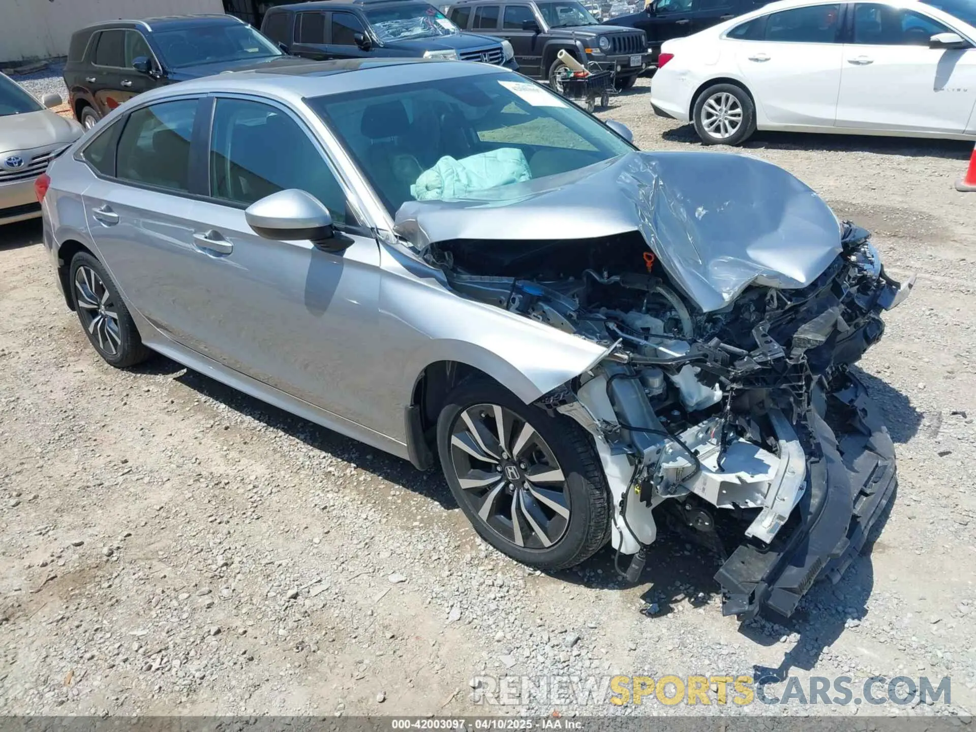 1 Photograph of a damaged car 2HGFE1F73RH312457 HONDA CIVIC 2024