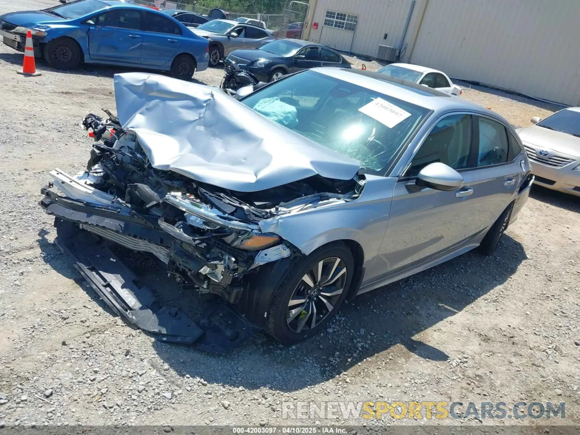 2 Photograph of a damaged car 2HGFE1F73RH312457 HONDA CIVIC 2024