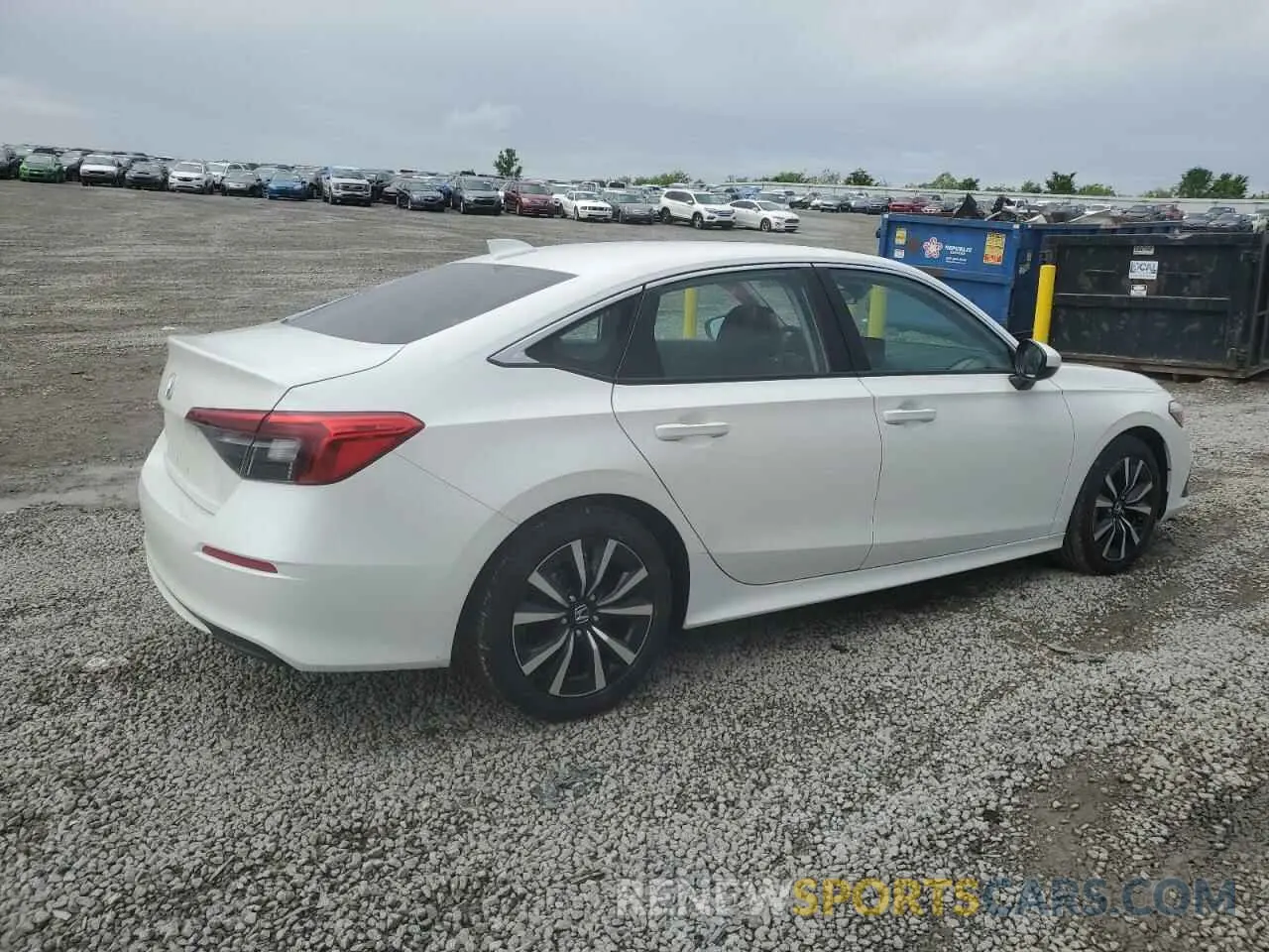 3 Photograph of a damaged car 2HGFE1F73RH312734 HONDA CIVIC 2024