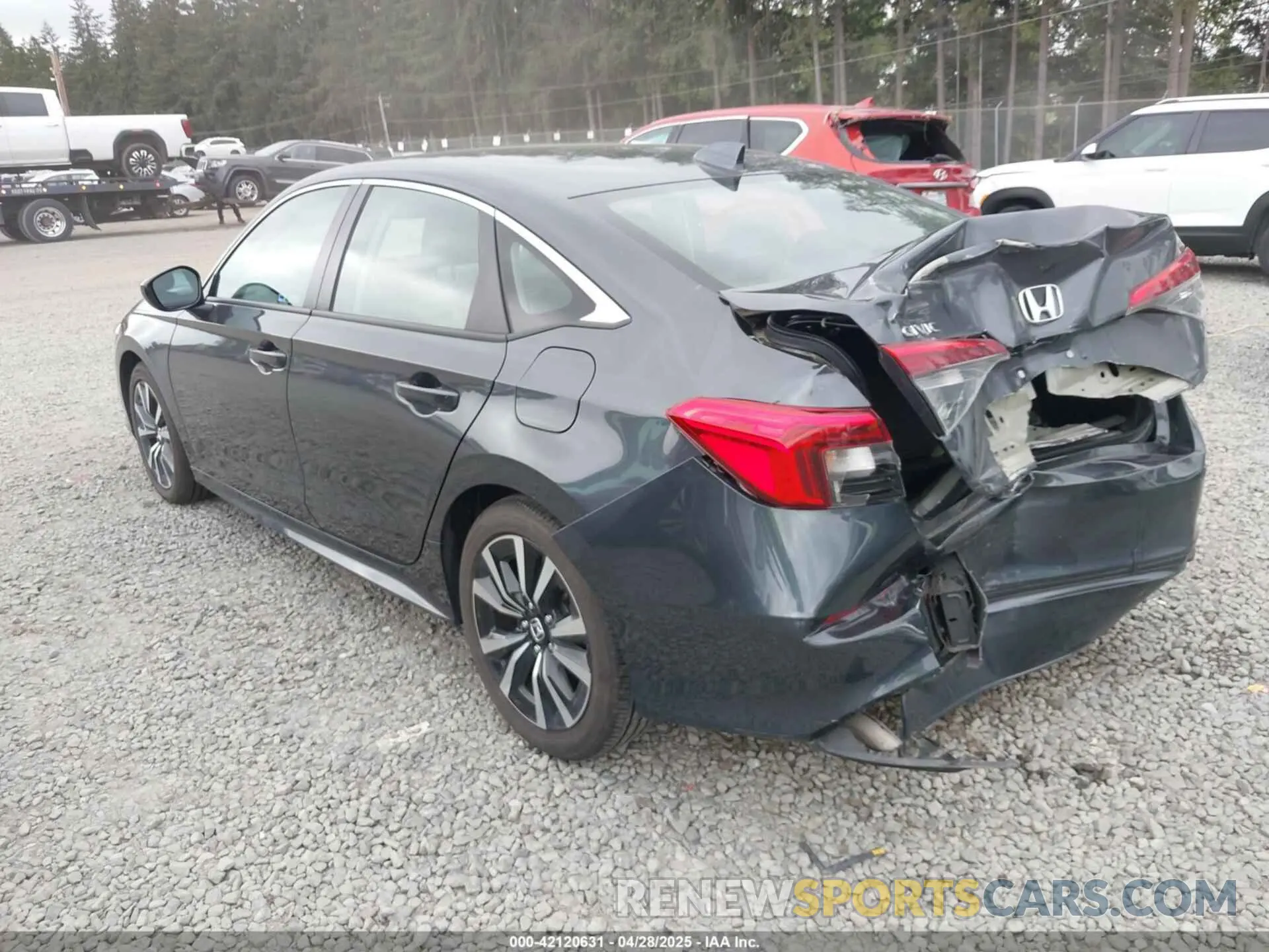 3 Photograph of a damaged car 2HGFE1F73RH315892 HONDA CIVIC 2024