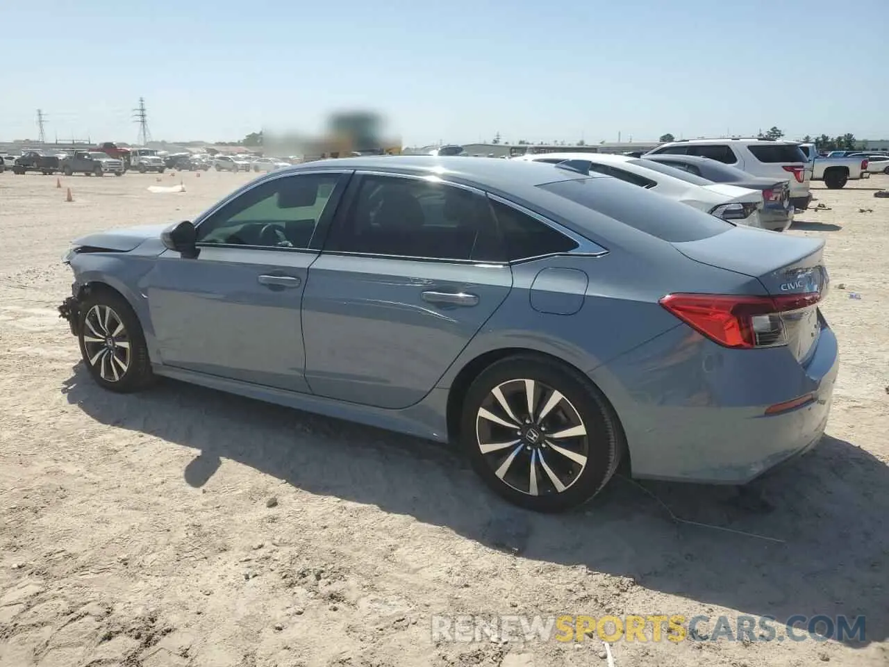 2 Photograph of a damaged car 2HGFE1F73RH328853 HONDA CIVIC 2024