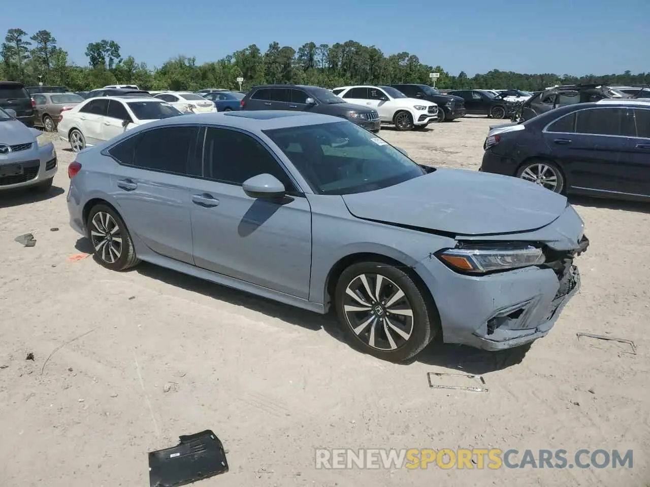 4 Photograph of a damaged car 2HGFE1F73RH328853 HONDA CIVIC 2024