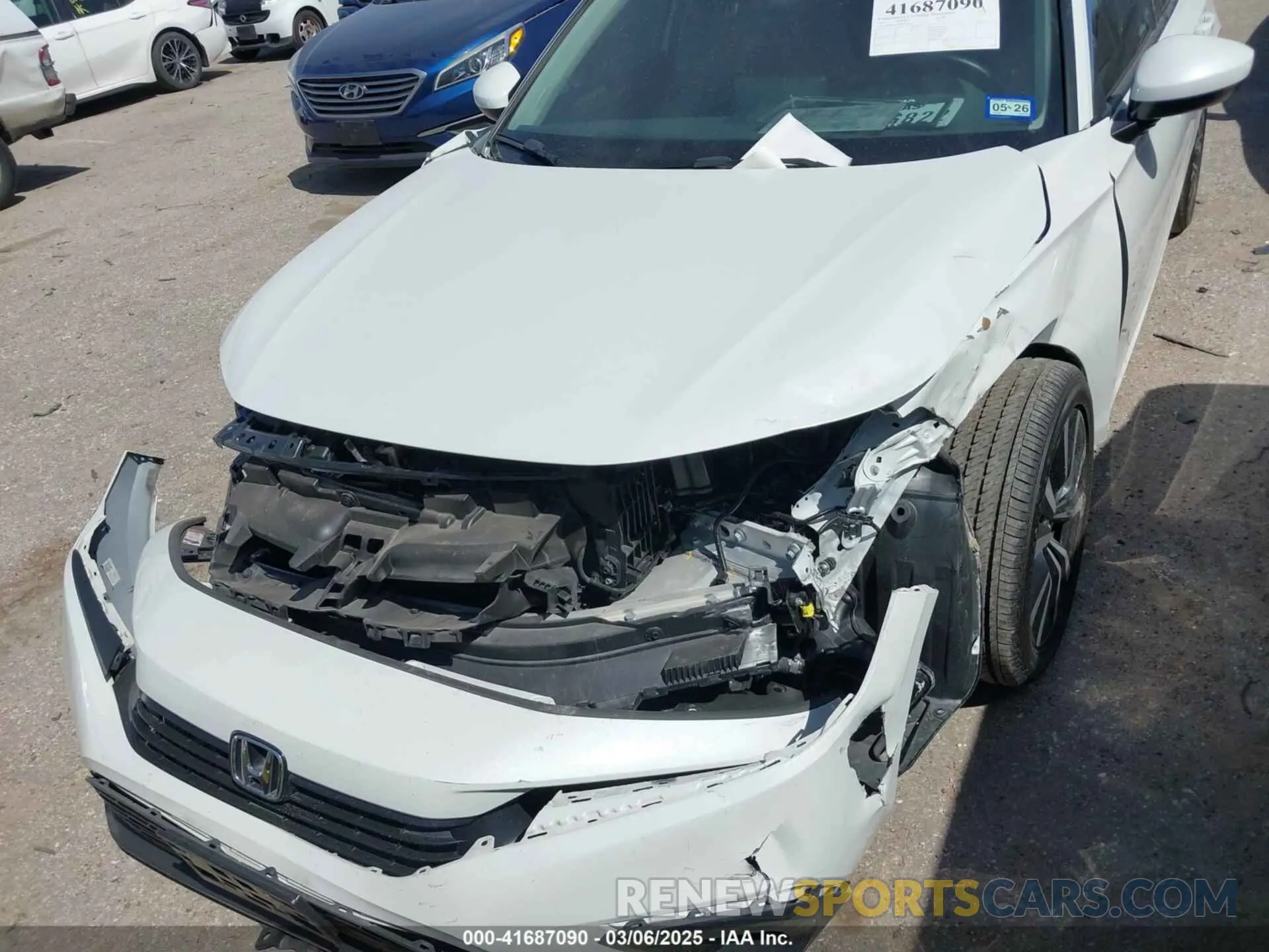 6 Photograph of a damaged car 2HGFE1F74RH335262 HONDA CIVIC 2024