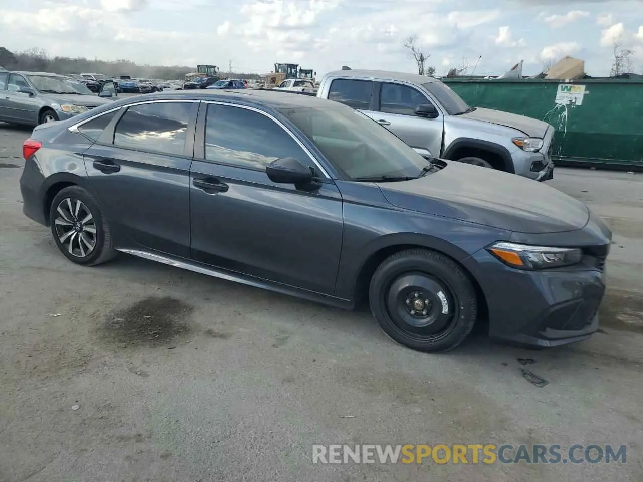 4 Photograph of a damaged car 2HGFE1F75RH318633 HONDA CIVIC 2024