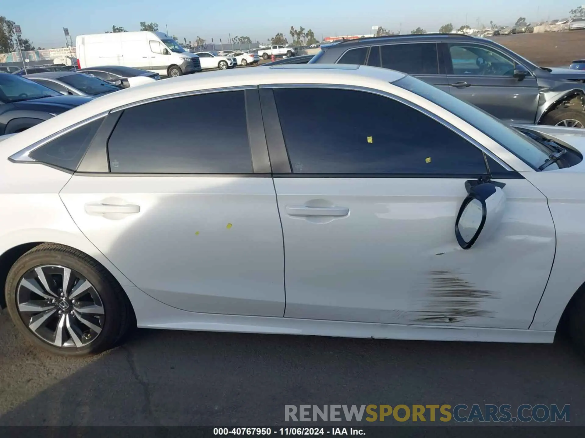 14 Photograph of a damaged car 2HGFE1F75RH330779 HONDA CIVIC 2024