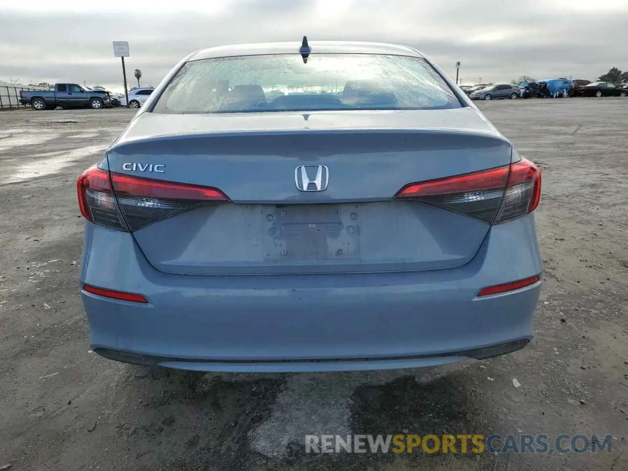 6 Photograph of a damaged car 2HGFE1F75RH331382 HONDA CIVIC 2024