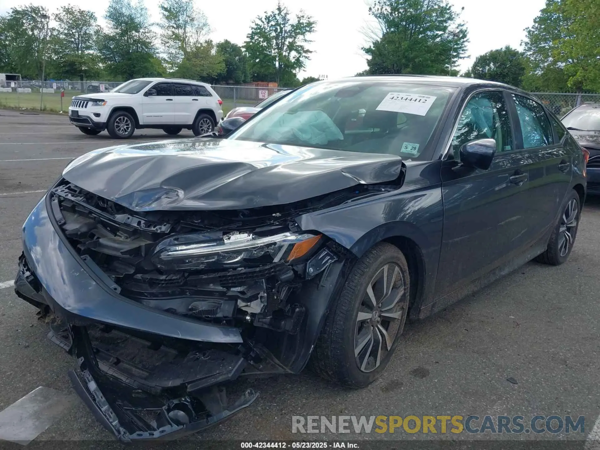2 Photograph of a damaged car 2HGFE1F75RH332855 HONDA CIVIC 2024