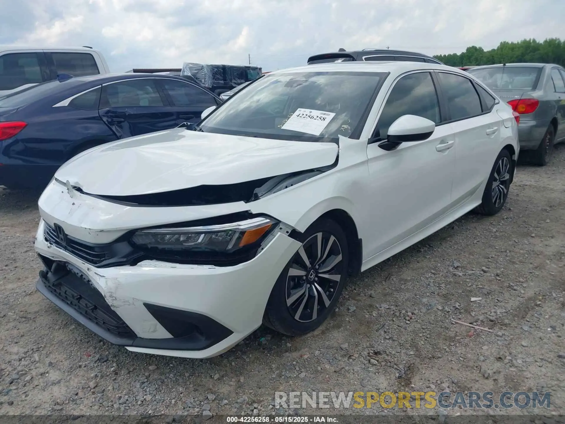 2 Photograph of a damaged car 2HGFE1F76RH304286 HONDA CIVIC 2024