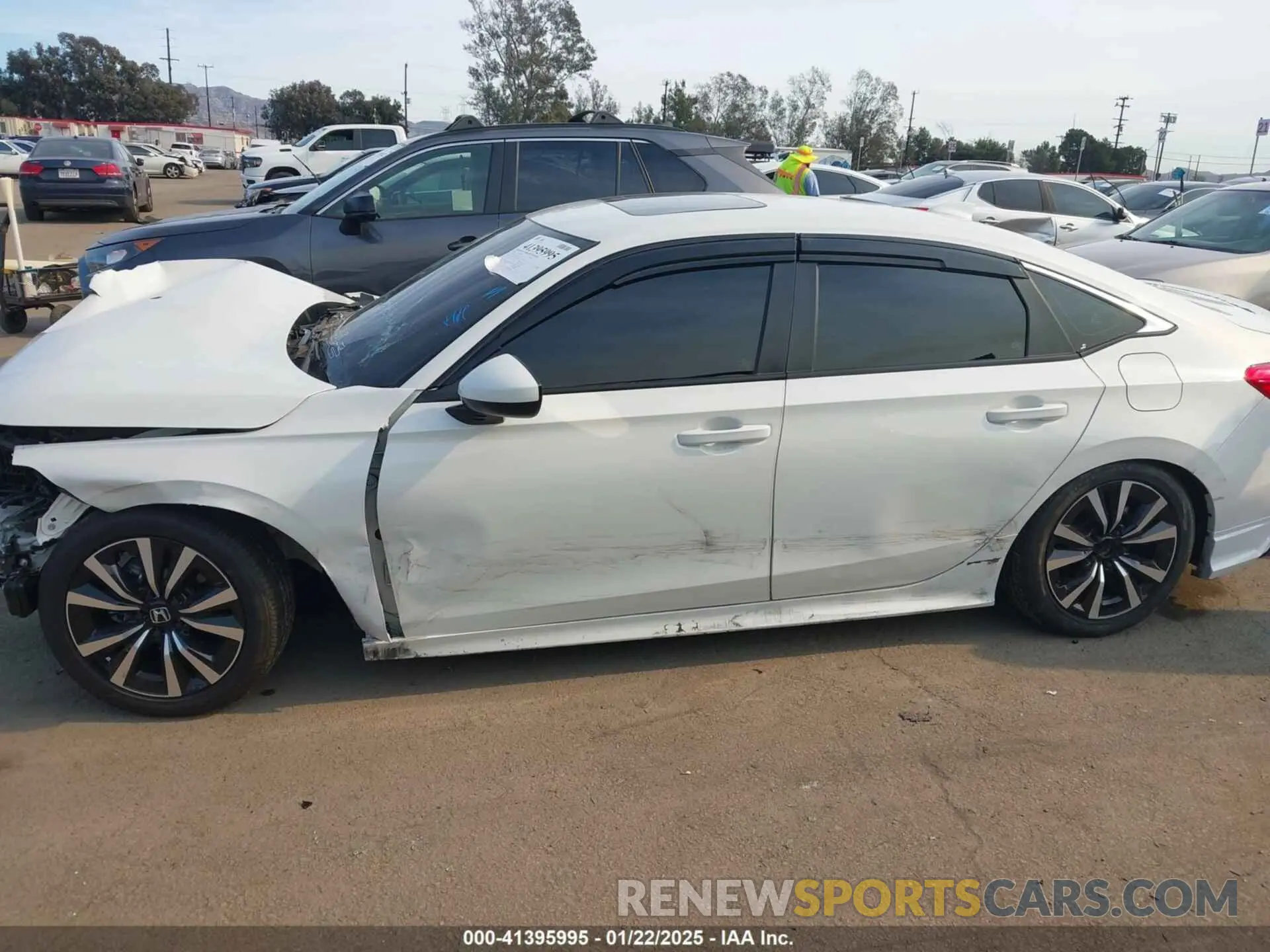 14 Photograph of a damaged car 2HGFE1F76RH314123 HONDA CIVIC 2024