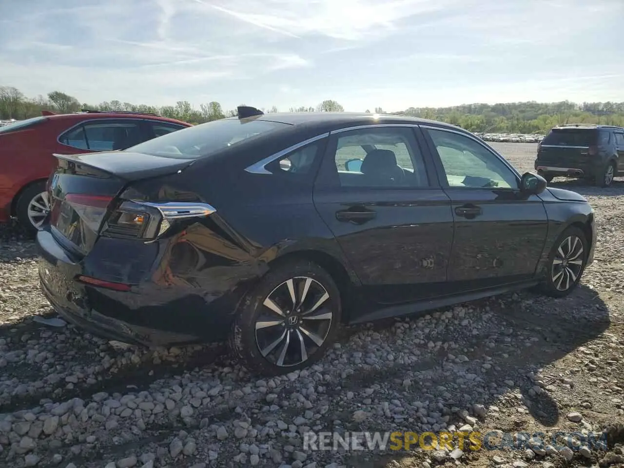 3 Photograph of a damaged car 2HGFE1F76RH333335 HONDA CIVIC 2024