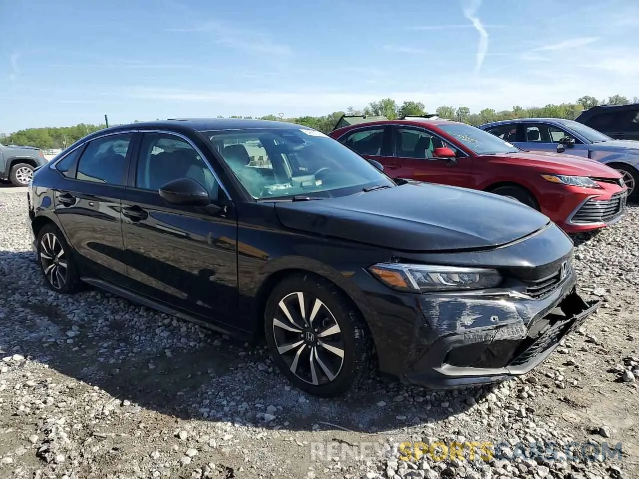 4 Photograph of a damaged car 2HGFE1F76RH333335 HONDA CIVIC 2024