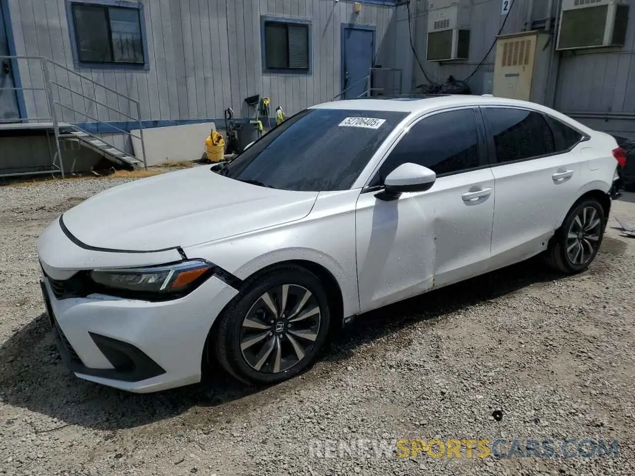 1 Photograph of a damaged car 2HGFE1F76RH337854 HONDA CIVIC 2024