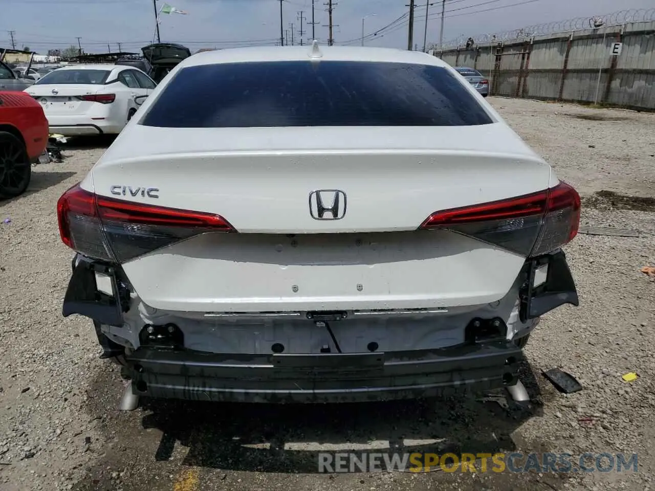 6 Photograph of a damaged car 2HGFE1F76RH337854 HONDA CIVIC 2024