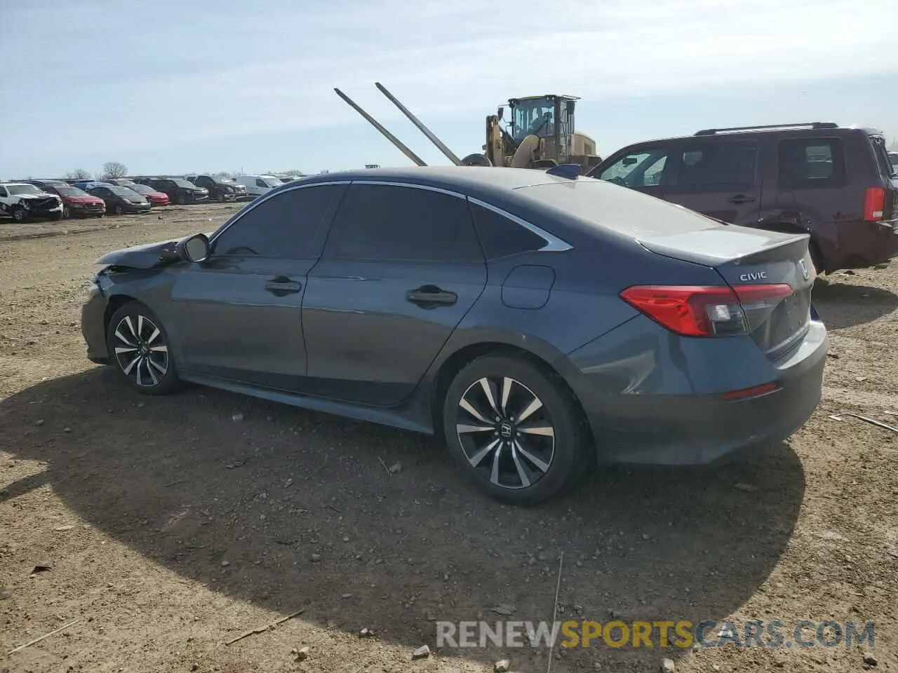 2 Photograph of a damaged car 2HGFE1F77RH302398 HONDA CIVIC 2024