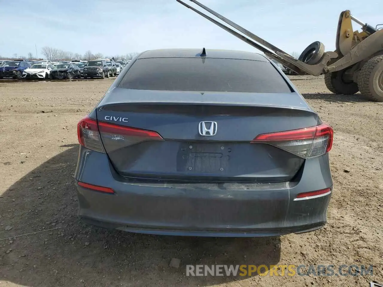 6 Photograph of a damaged car 2HGFE1F77RH302398 HONDA CIVIC 2024