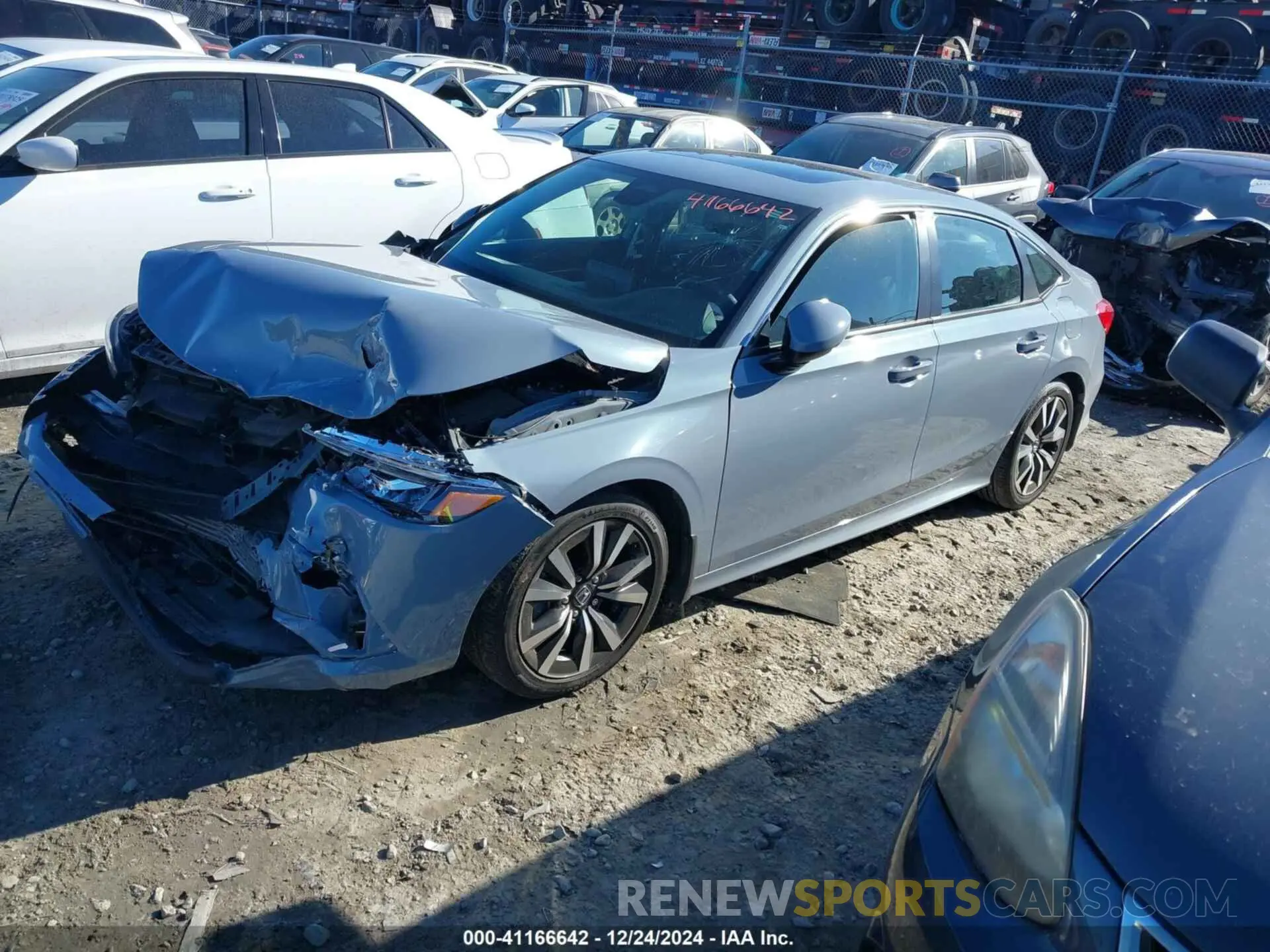 2 Photograph of a damaged car 2HGFE1F77RH308038 HONDA CIVIC 2024
