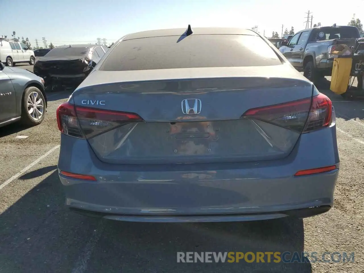 6 Photograph of a damaged car 2HGFE1F77RH308797 HONDA CIVIC 2024