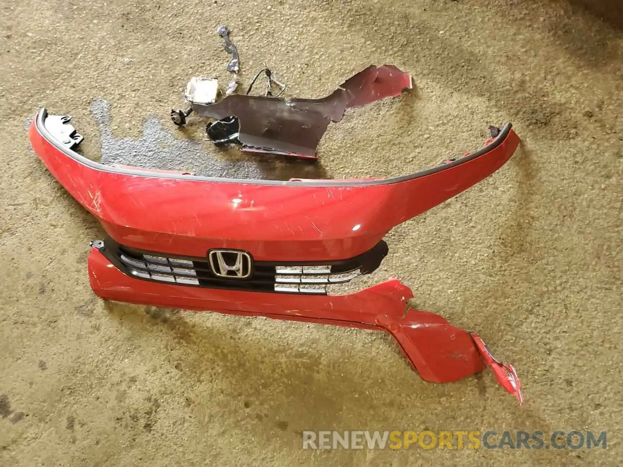 14 Photograph of a damaged car 2HGFE1F77RH320738 HONDA CIVIC 2024
