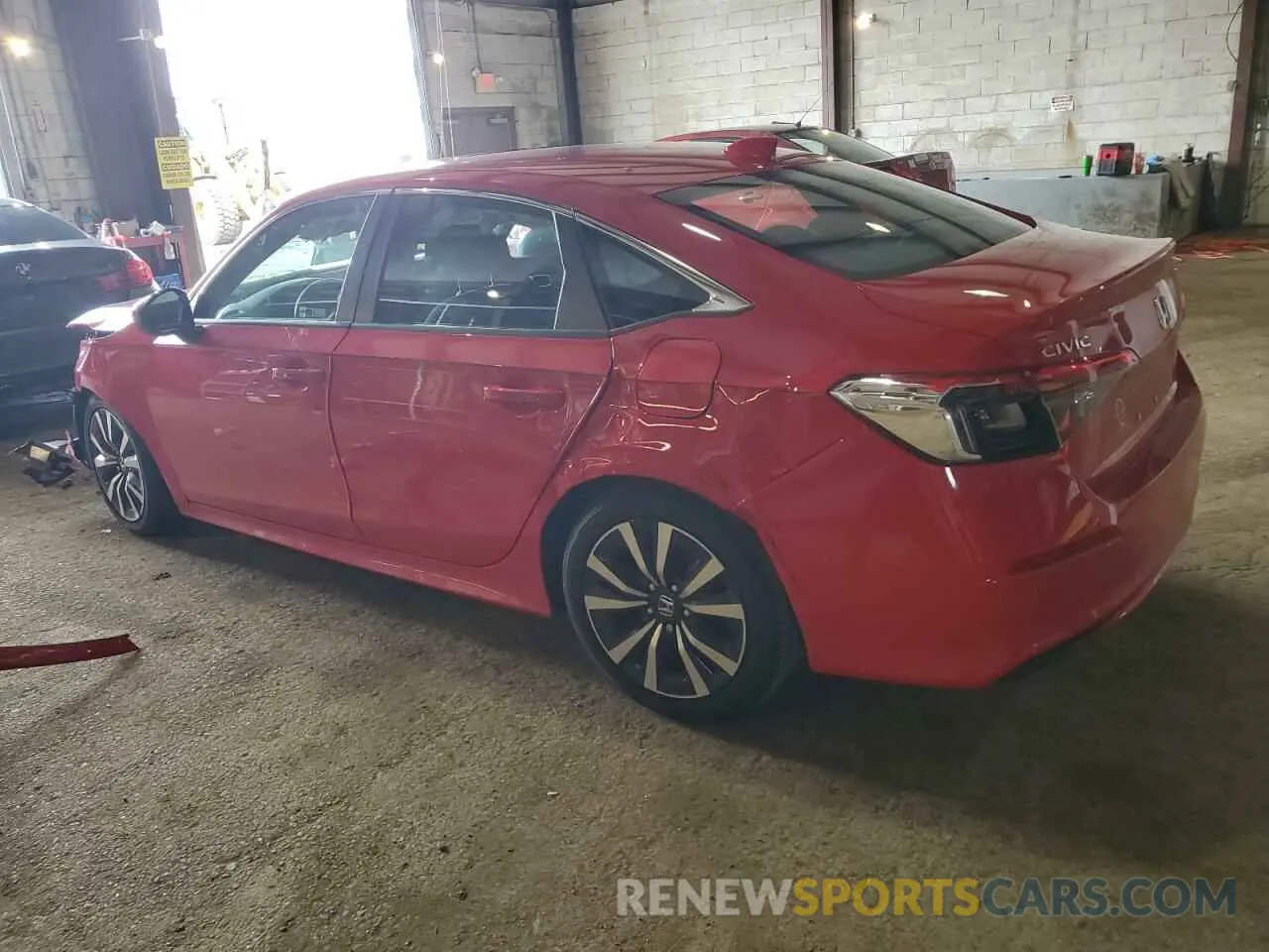 2 Photograph of a damaged car 2HGFE1F77RH320738 HONDA CIVIC 2024