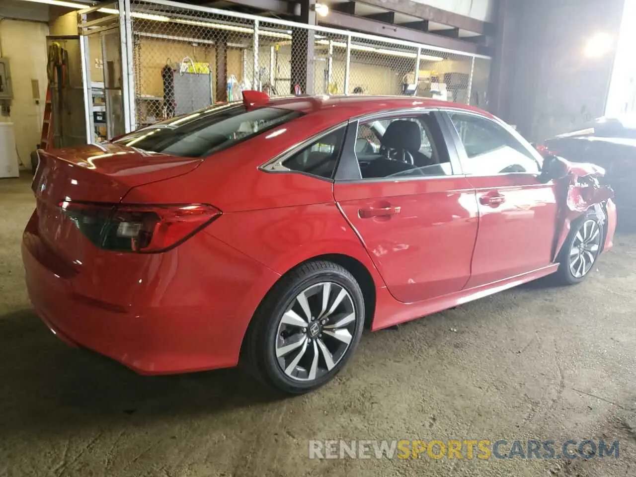 3 Photograph of a damaged car 2HGFE1F77RH320738 HONDA CIVIC 2024