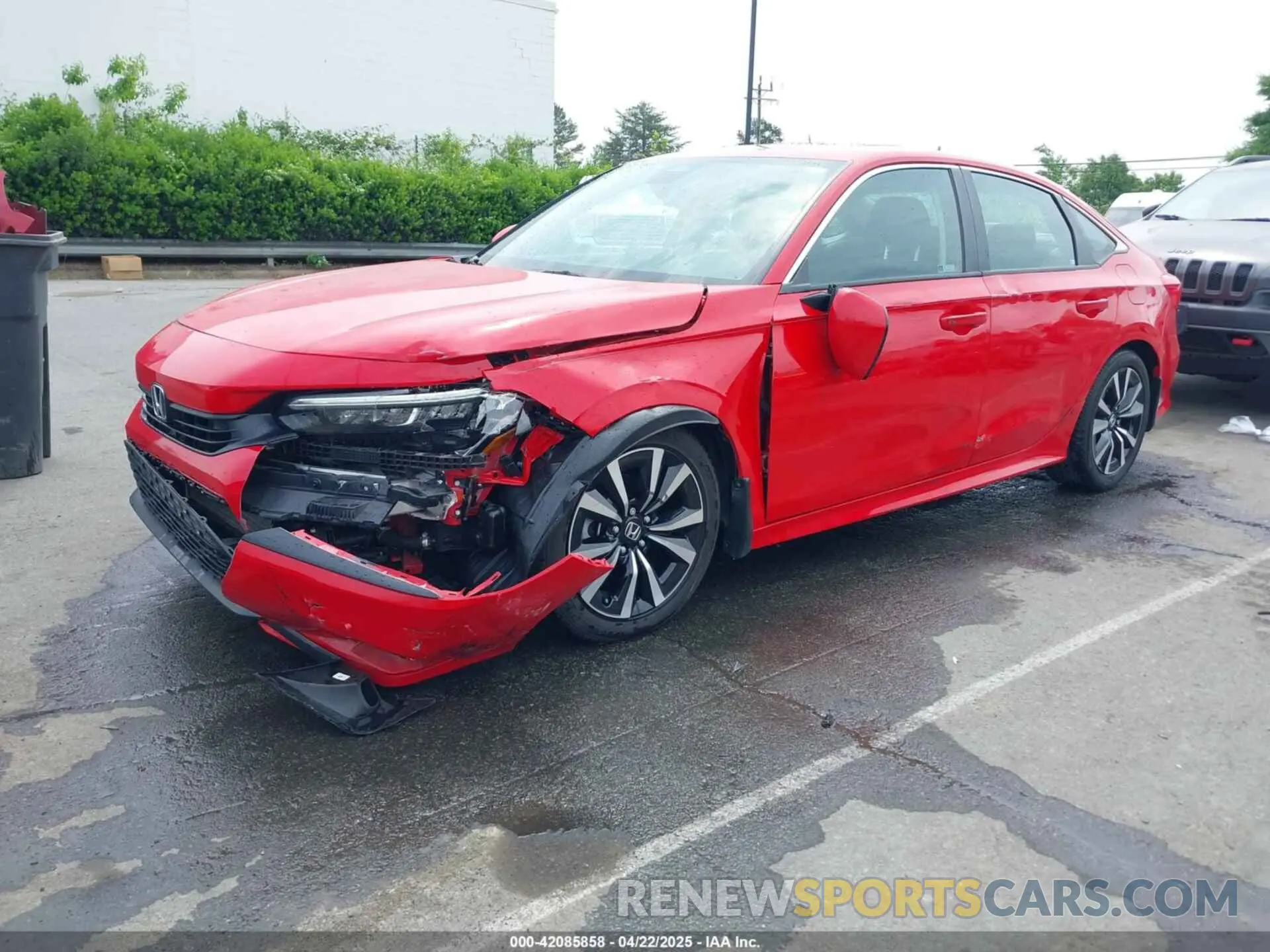 2 Photograph of a damaged car 2HGFE1F77RH328841 HONDA CIVIC 2024