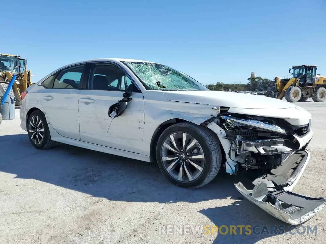 4 Photograph of a damaged car 2HGFE1F77RH337264 HONDA CIVIC 2024