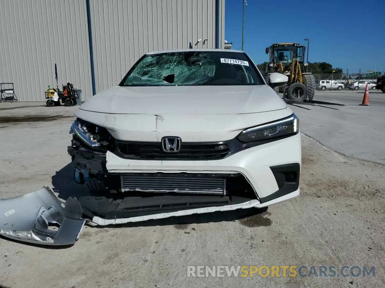 5 Photograph of a damaged car 2HGFE1F77RH337264 HONDA CIVIC 2024