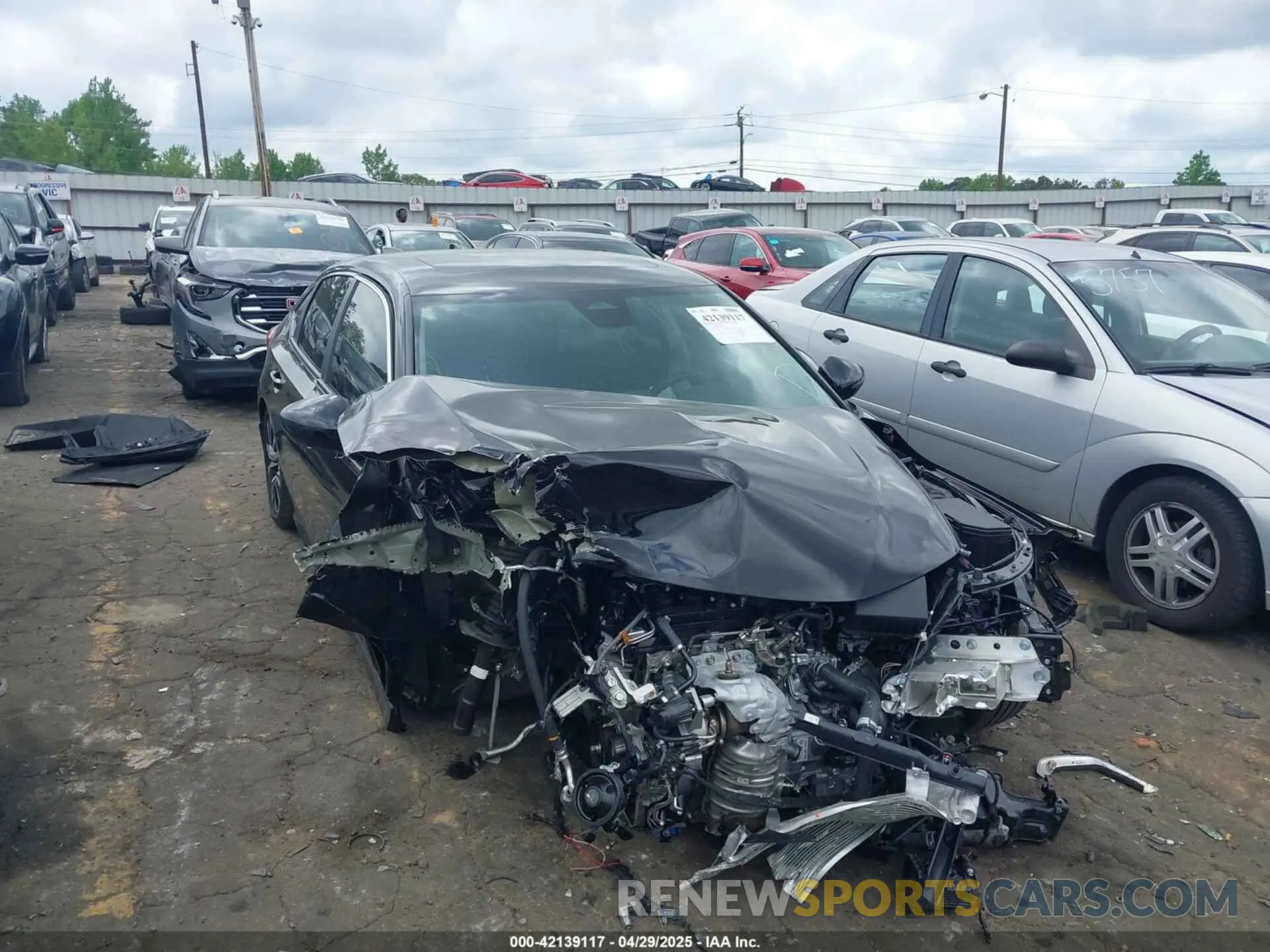 1 Photograph of a damaged car 2HGFE1F77RH338897 HONDA CIVIC 2024