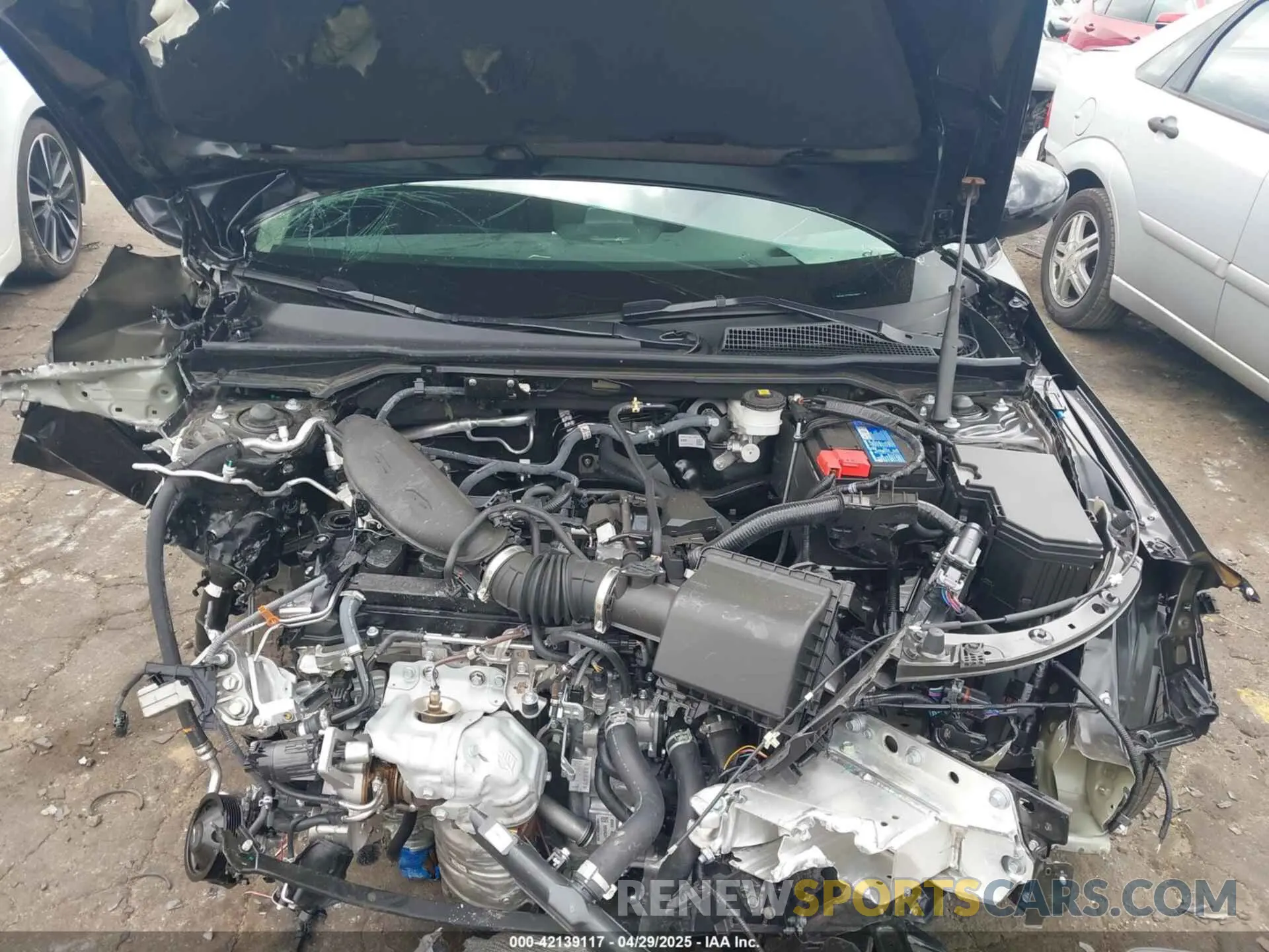 10 Photograph of a damaged car 2HGFE1F77RH338897 HONDA CIVIC 2024