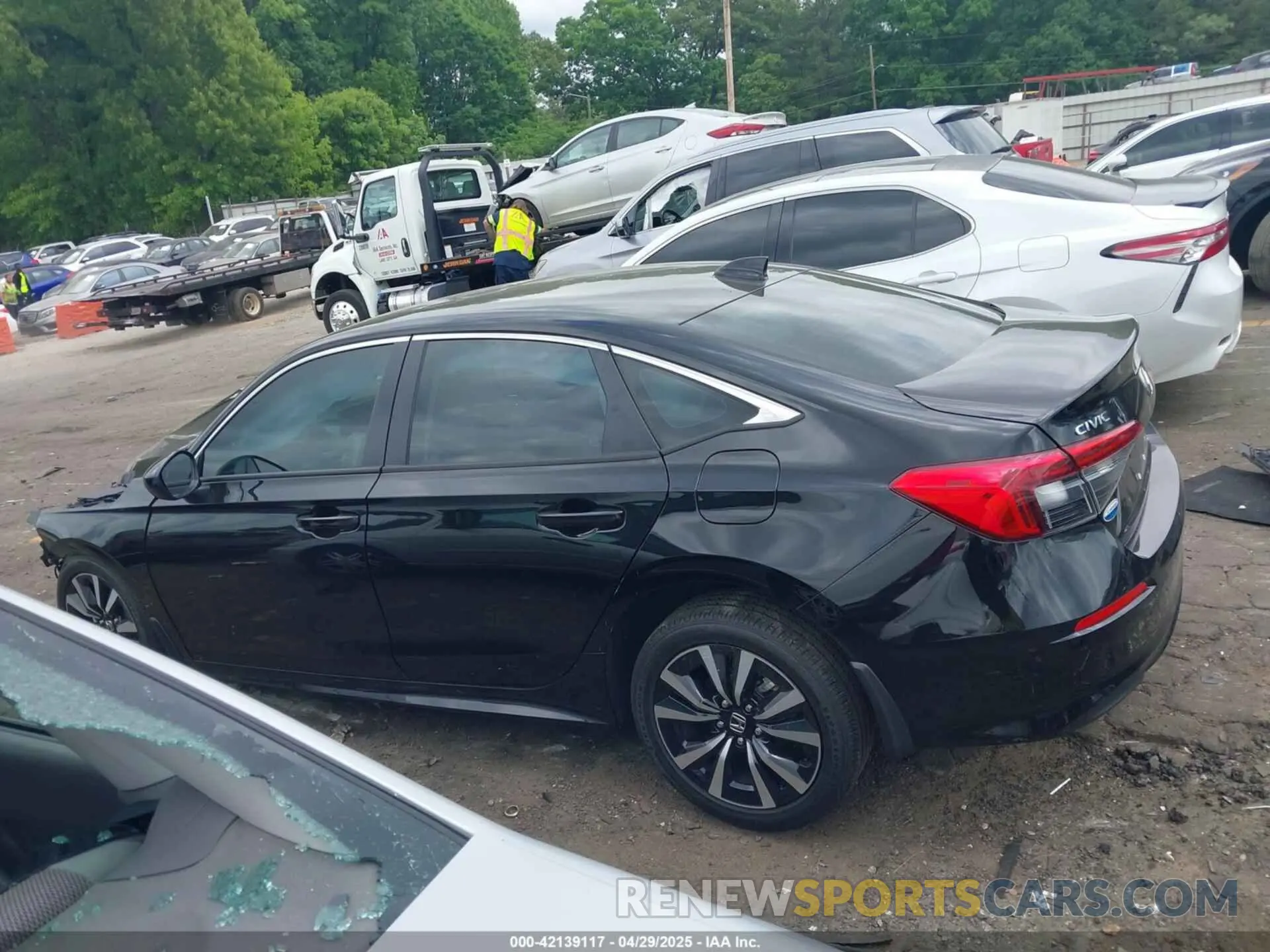 13 Photograph of a damaged car 2HGFE1F77RH338897 HONDA CIVIC 2024