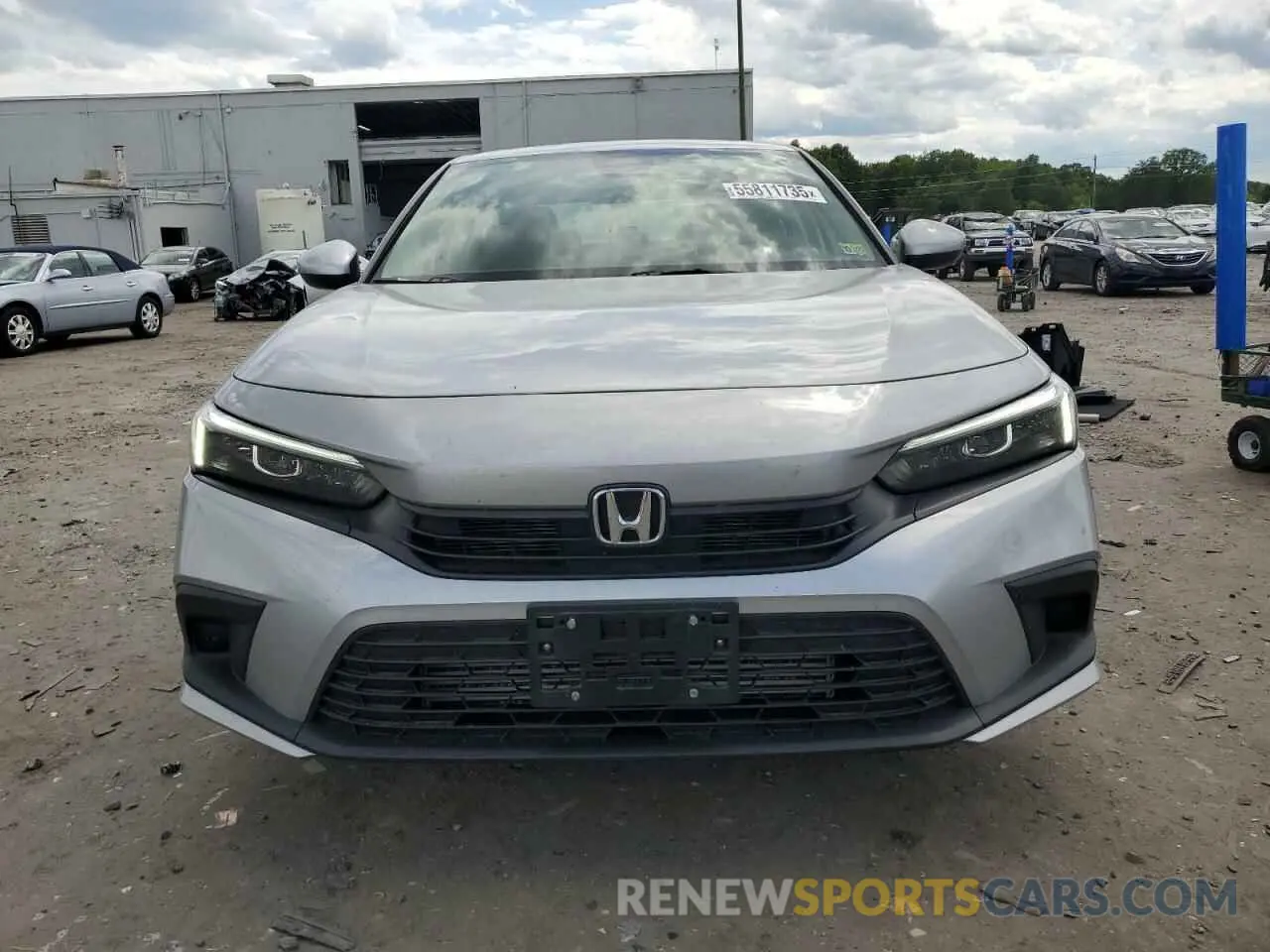 5 Photograph of a damaged car 2HGFE1F78RH302880 HONDA CIVIC 2024