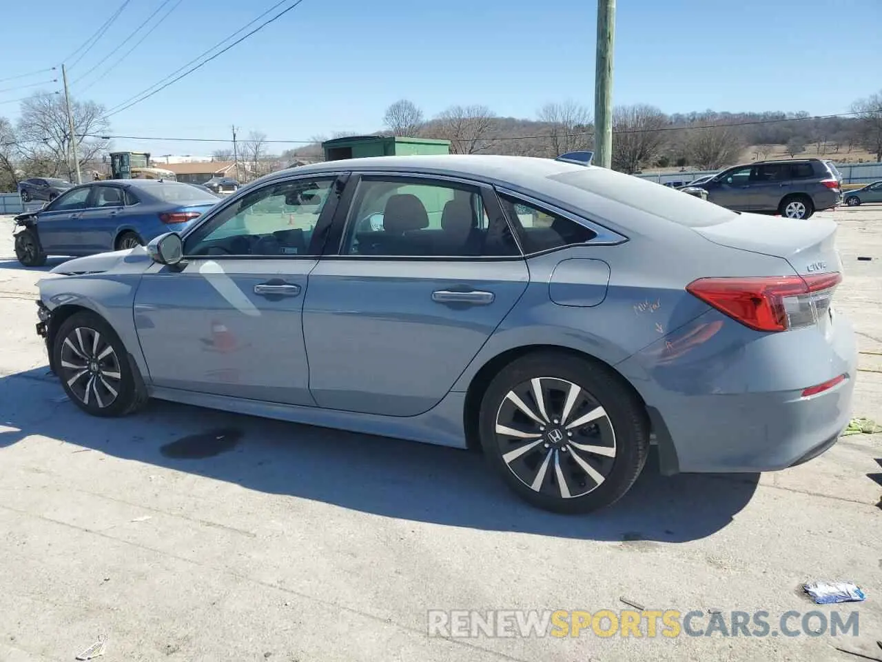 2 Photograph of a damaged car 2HGFE1F78RH307996 HONDA CIVIC 2024