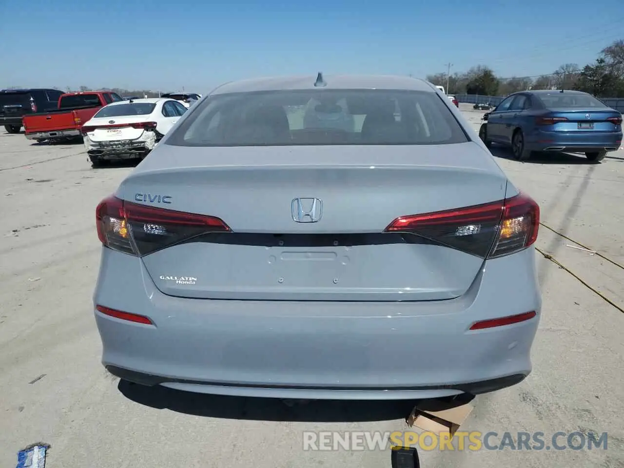 6 Photograph of a damaged car 2HGFE1F78RH307996 HONDA CIVIC 2024