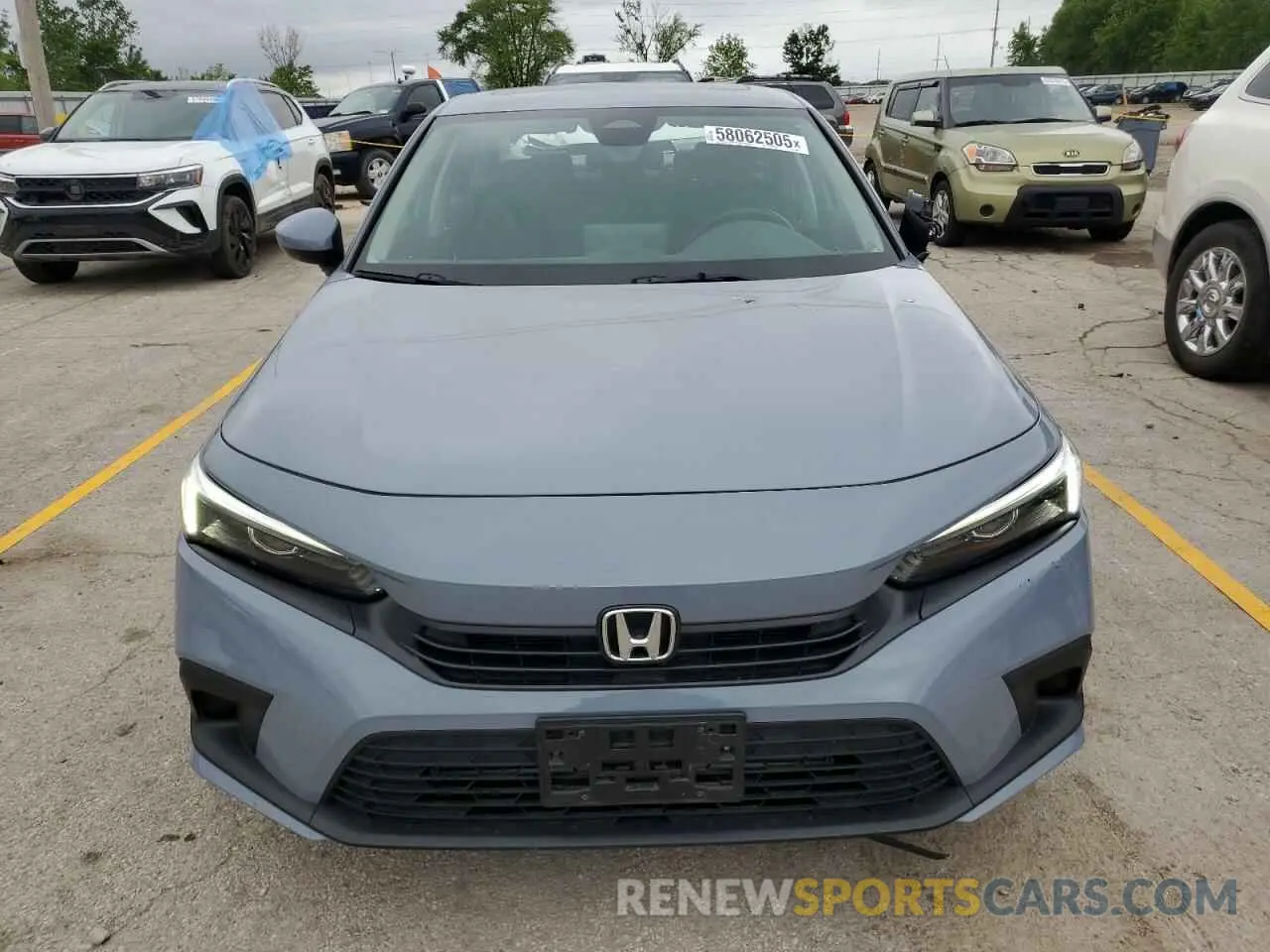 5 Photograph of a damaged car 2HGFE1F78RH308663 HONDA CIVIC 2024