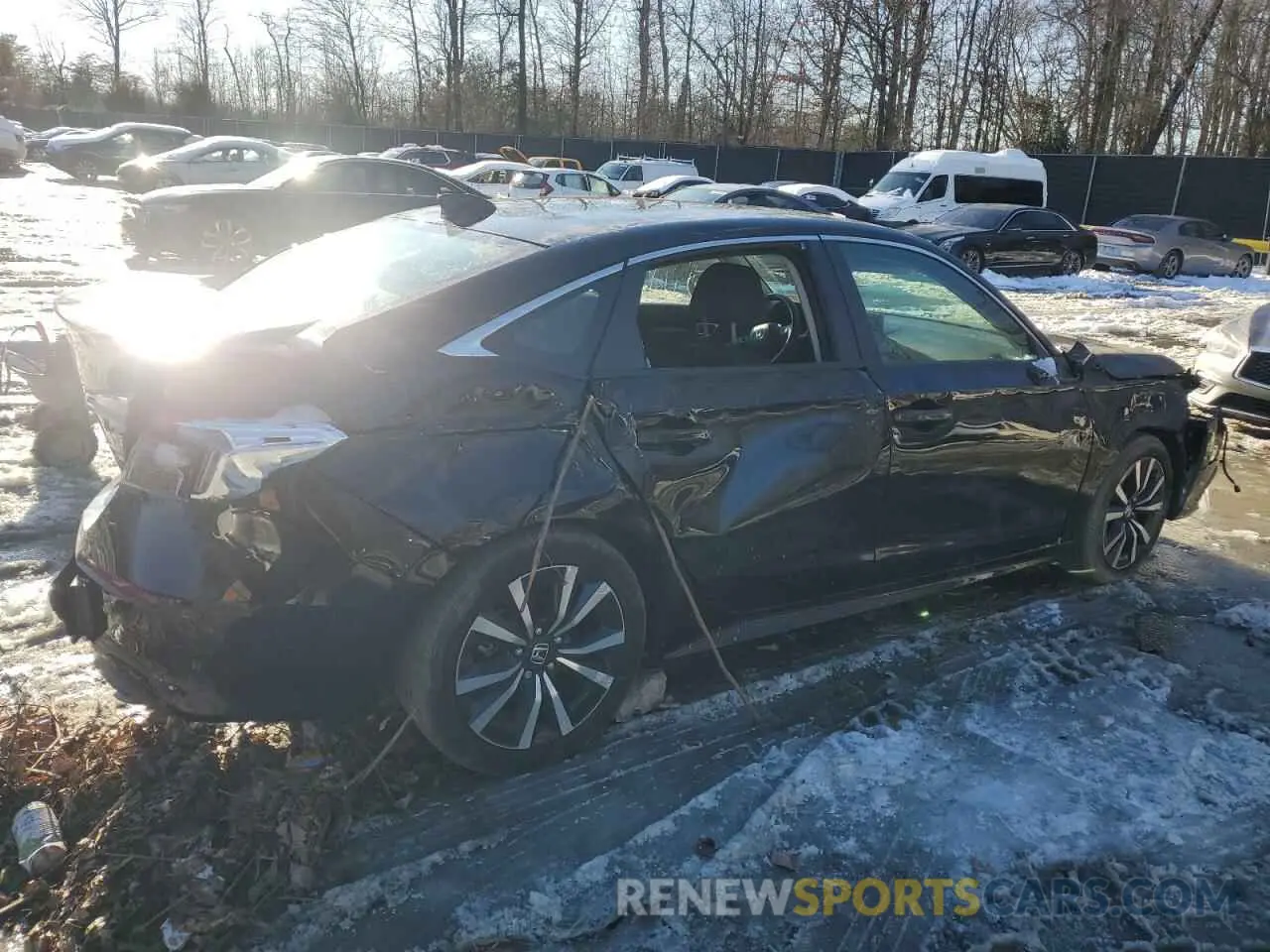 3 Photograph of a damaged car 2HGFE1F78RH310638 HONDA CIVIC 2024