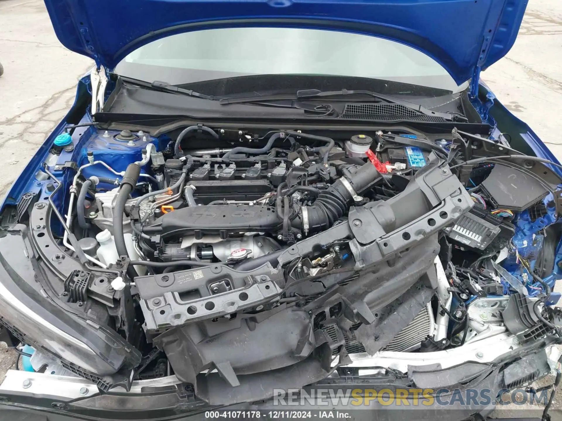 10 Photograph of a damaged car 2HGFE1F78RH338584 HONDA CIVIC 2024