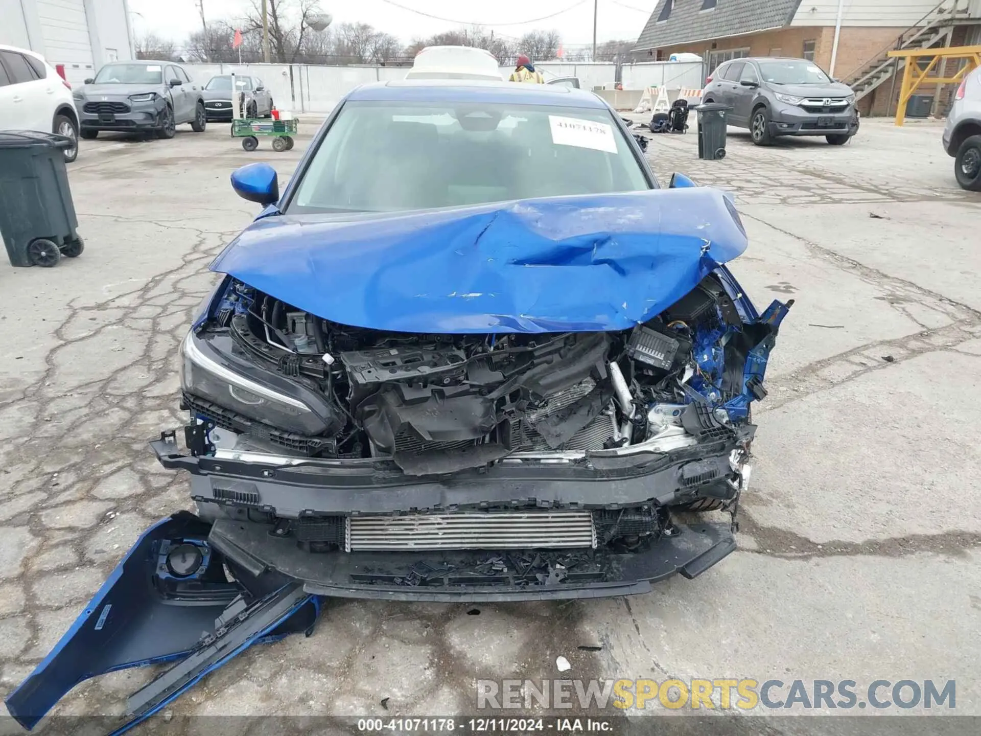 12 Photograph of a damaged car 2HGFE1F78RH338584 HONDA CIVIC 2024