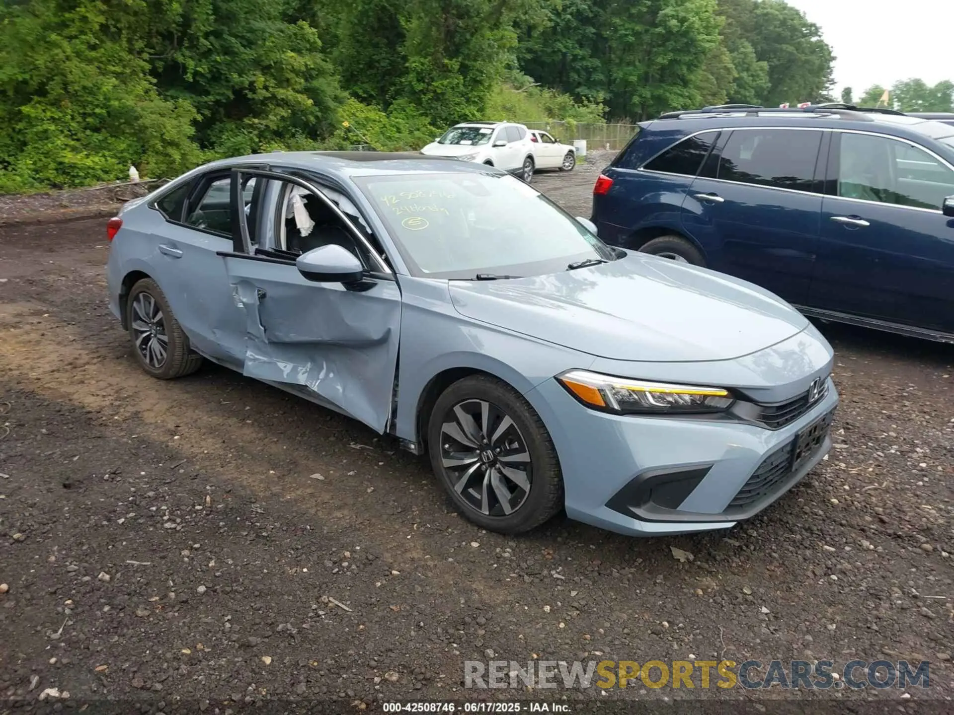 1 Photograph of a damaged car 2HGFE1F79RH316383 HONDA CIVIC 2024