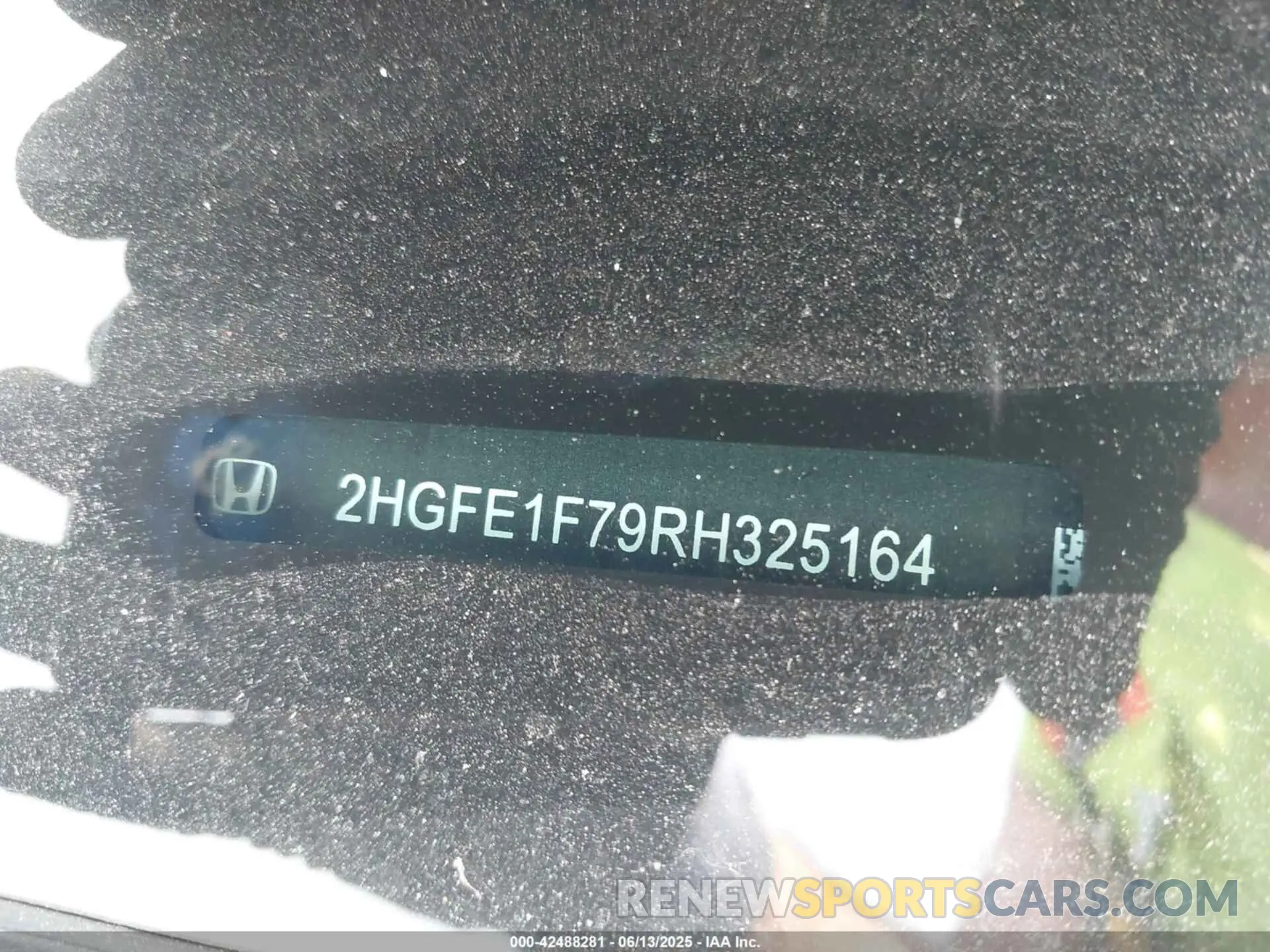 16 Photograph of a damaged car 2HGFE1F79RH325164 HONDA CIVIC 2024