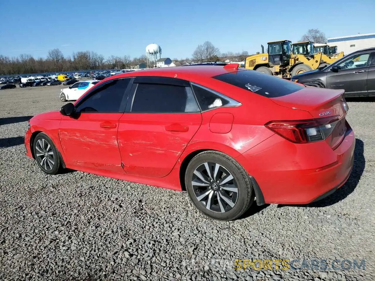 2 Photograph of a damaged car 2HGFE1F7XRH321446 HONDA CIVIC 2024