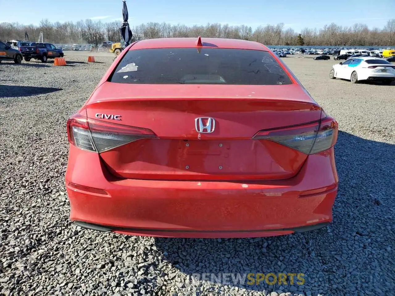 6 Photograph of a damaged car 2HGFE1F7XRH321446 HONDA CIVIC 2024